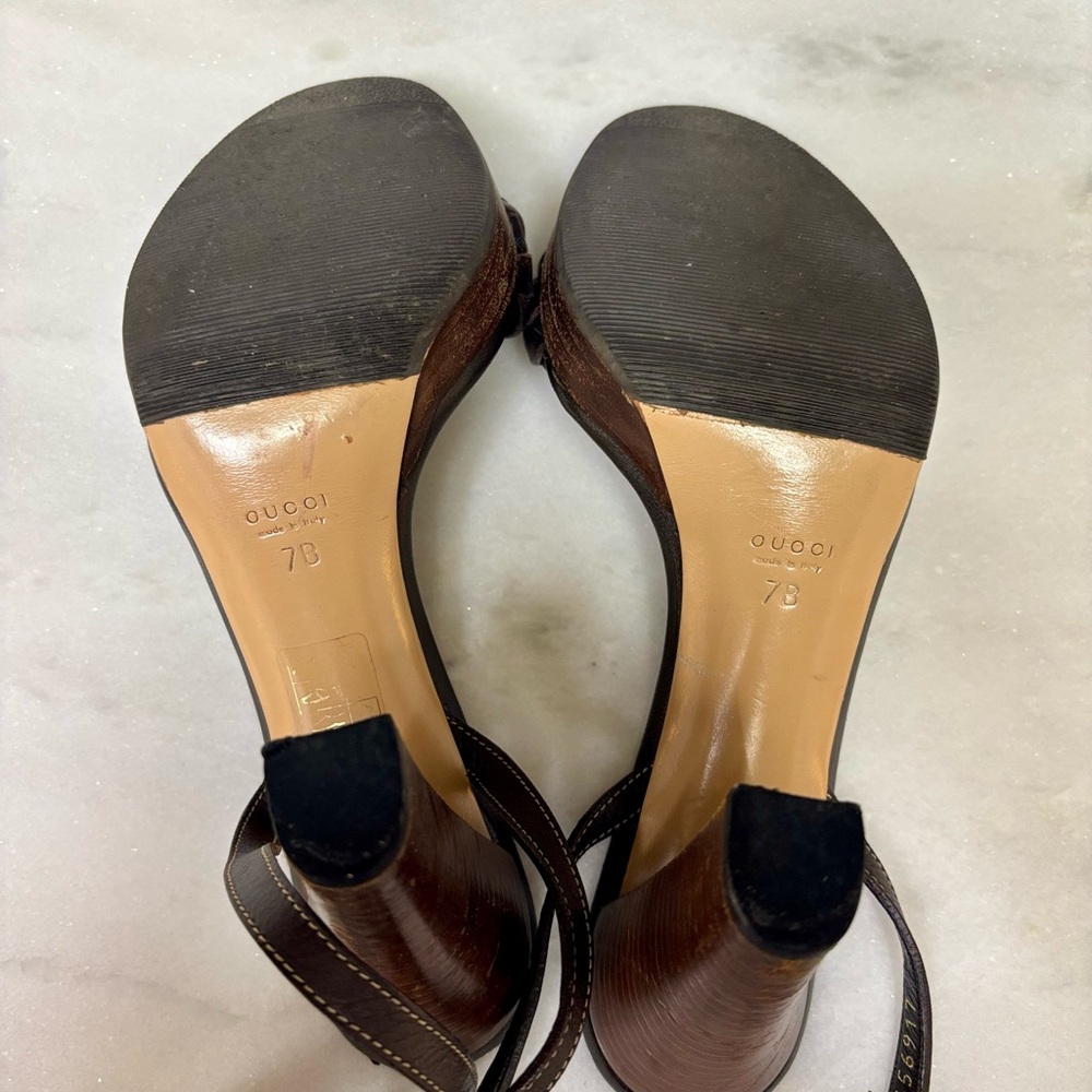Gucci Leather heels - Picture 6 of 8